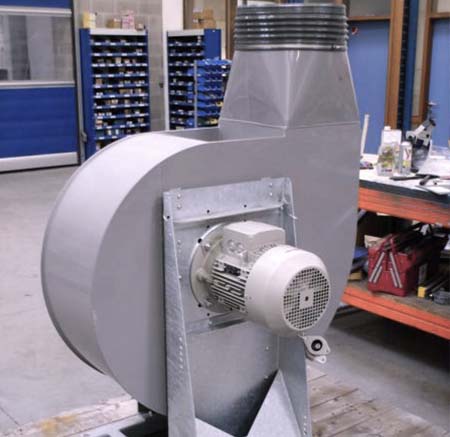 Fan for gas scrubber, PCA Air